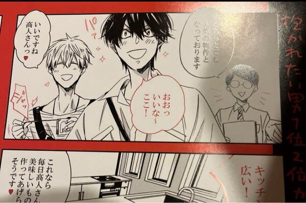 ■ 抱かれたい男1位に脅されています だかいち ■ 9 ドラマCD アニメイト特典 マンガペーパー 特典のみ 桜日梯子 西條高人 東谷准太