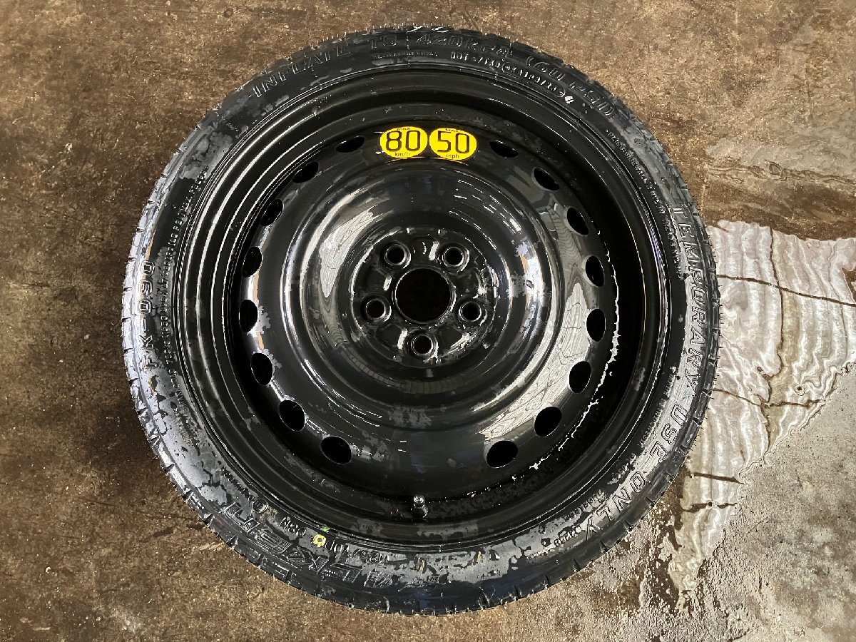 T125/70D17--17インチスペアタイヤ　テンパータイヤ テンポラリー 2025年最新】Yahoo!オークション -t125 70d17の中古品・新品・未