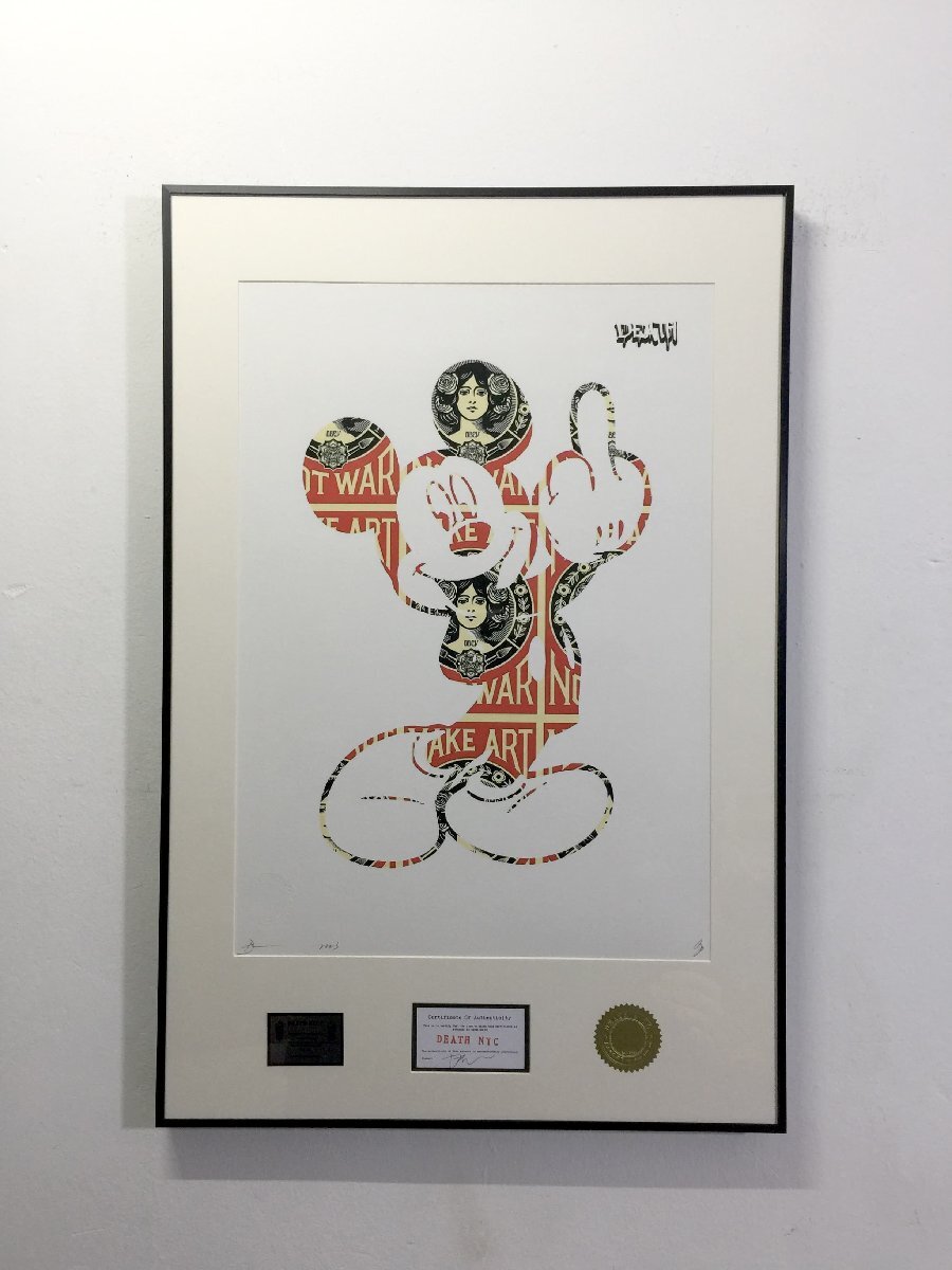 Yahoo!オークション -「mickey」(版画) (美術品)の落札相場 Yahoo!オークション -「mickey」(版画) (美術品)の落札相場