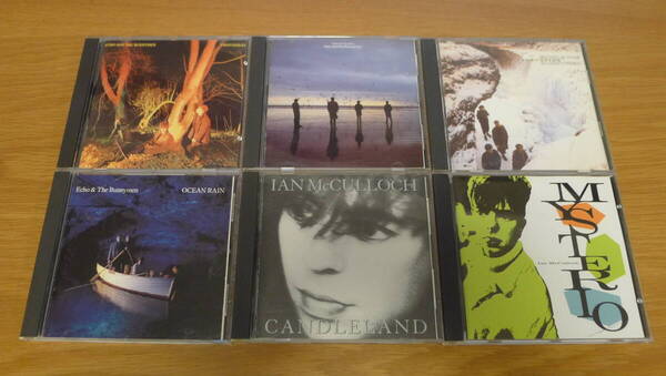 Echo & The Bunnymen 6枚セット Crocodiles, Heaven Up Here, Porcupine, Ocean Rain, Candleland, Mysterio / Ian McCulloch