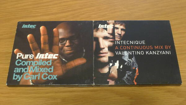 Intec Records MixCD2作3枚組セット Carl Cox, Valentino Kanzyani