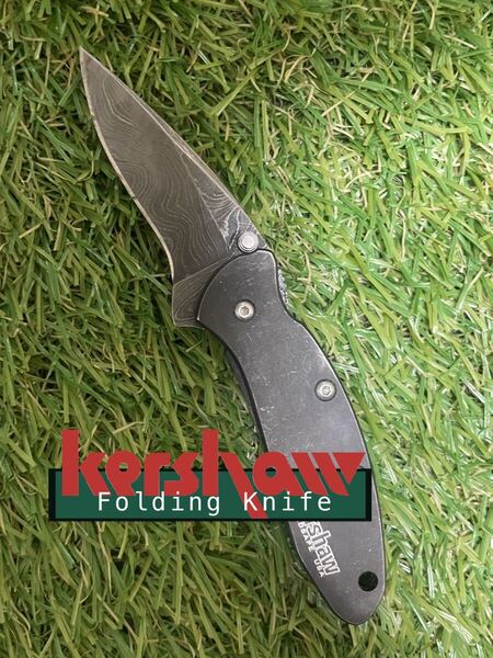 KERSHAW #003 CHIVE 1600DAMBK カーショウ 折りたたみナイフ フォールディングナイフ