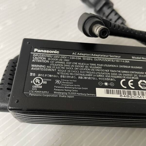 【国内発送】Panasonicパナソニック純正 CF-AA64B2C M1 (16V 4.06A) CF-SX3VEYBR 中古品です 送料込みで安心