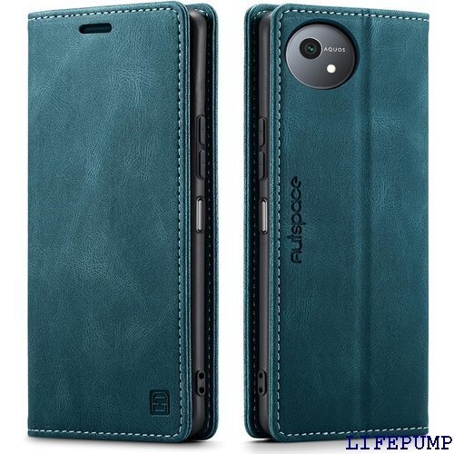 AQUOS wish4 ケース 手帳型 SH-52E 型 AQUOS wish4 SH-52E対応 ターコイズ 2387