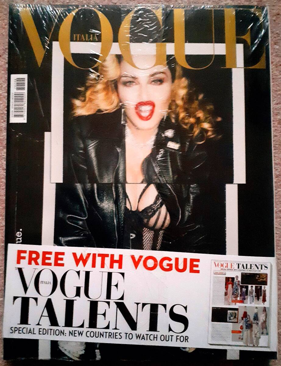【代引可】 美品 MADONNA マドンナ 表紙雑誌 ELLE QUEBEC(カナダ雑誌 外国語雑誌
