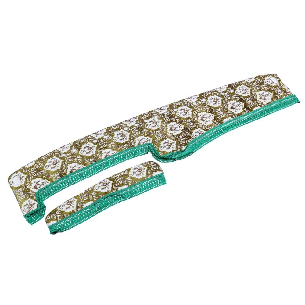 トラック用品 内装 金華山 新格子 ダッシュマット グリーン ふそう 07スーパーグレート H19/04~ (センサー無) (72) 【送料800円】