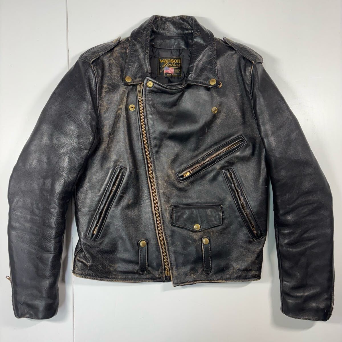 Yahoo!オークション -「vanson f」(ライダースジャケット Yahoo!オークション -「vanson f」(ライダースジャケット