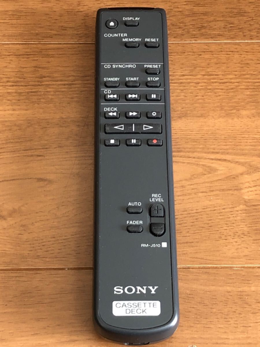 Yahoo!オークション -「sony カセットデッキ」(リモコン Yahoo!オークション -「sony カセットデッキ」(リモコン