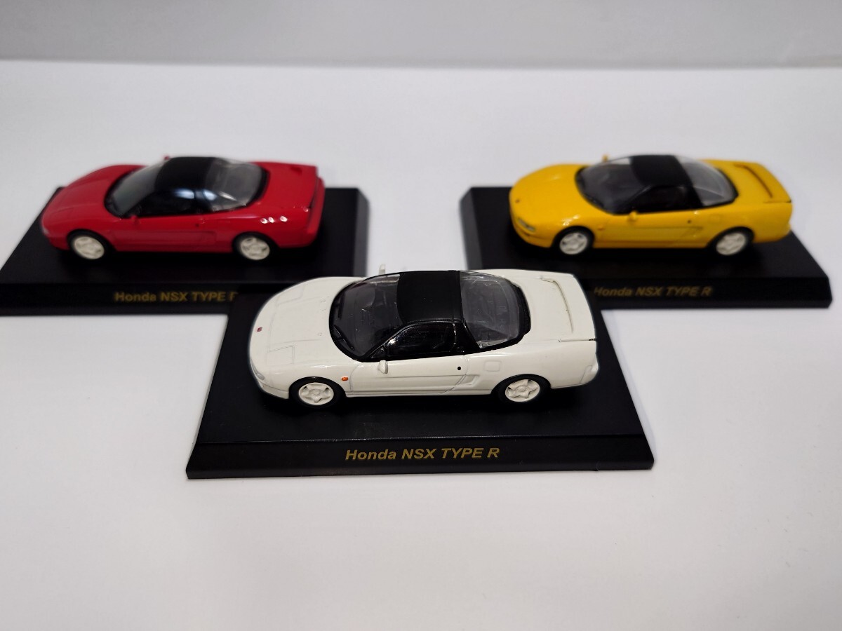 Kyosho 1/64 Honda collection NSX Type R white diecast model
