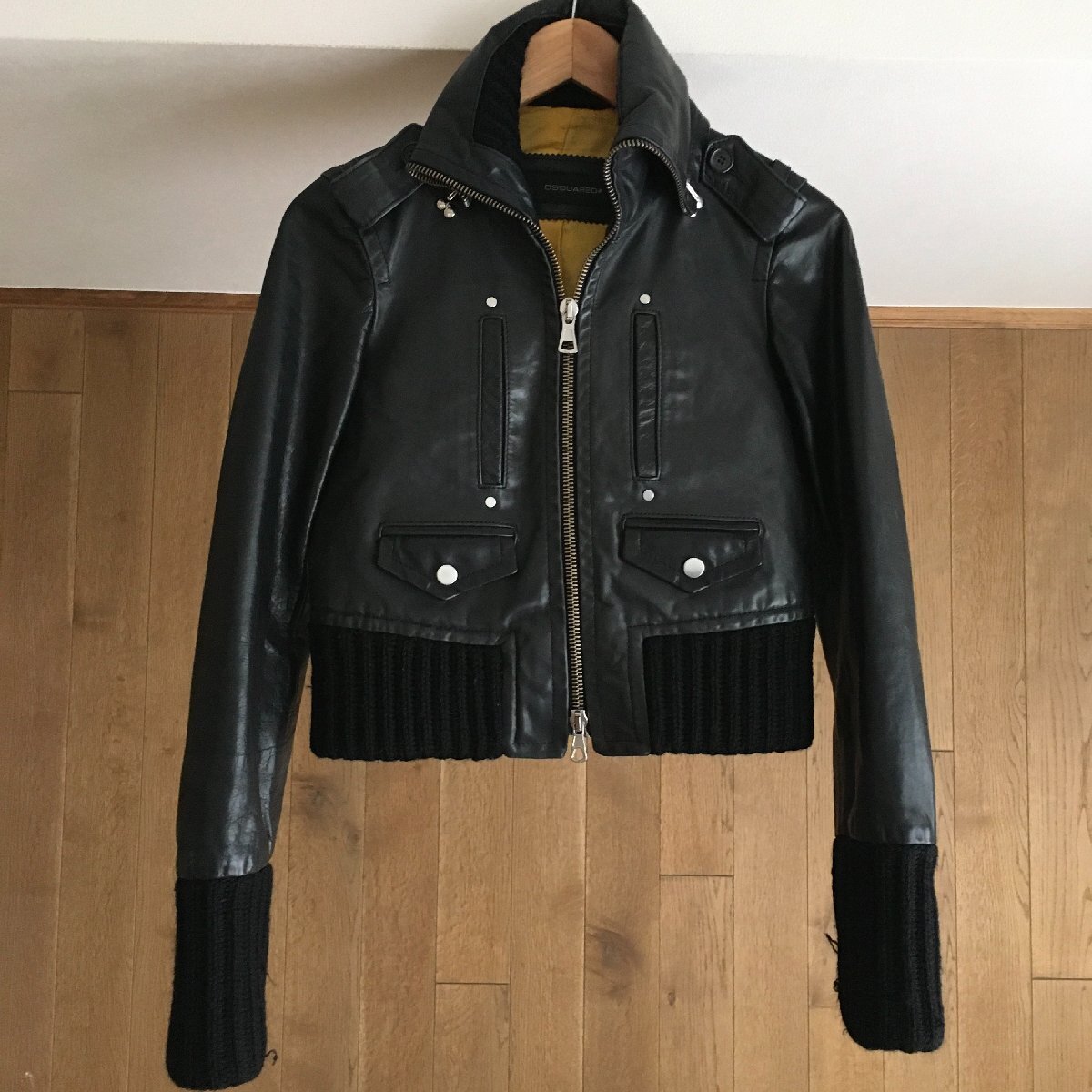Yahoo!オークション -「dsquared2 レザー ジャケット」(ディー Yahoo!オークション -「dsquared2 レザー ジャケット」(ディー