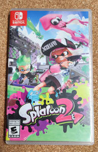即決!【北米版】Nintendo Switchソフト Splatoon 2 スプラトゥーン2【英語/フランス語/スペイン語が収録されたレアソフト】