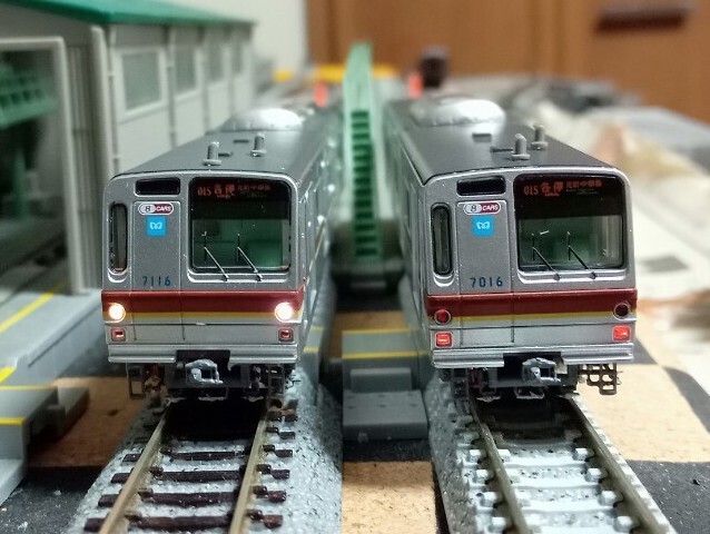 Yahoo!オークション -「東京メトロ 7000系」(Nゲージ) (鉄道模型 Yahoo!オークション -「東京メトロ 7000系」(Nゲージ) (鉄道模型