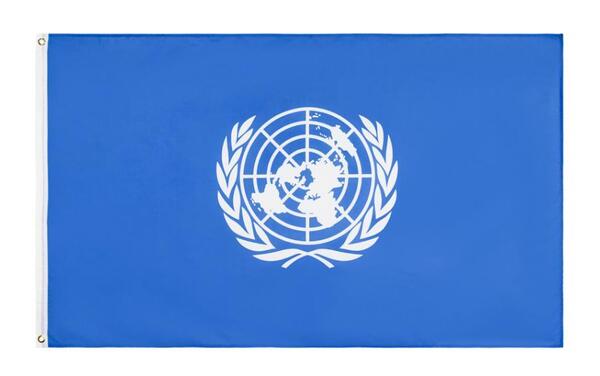 国際連合 旗 フラッグ 送料無料 150cm x 90cm 人気 大サイズ 新品