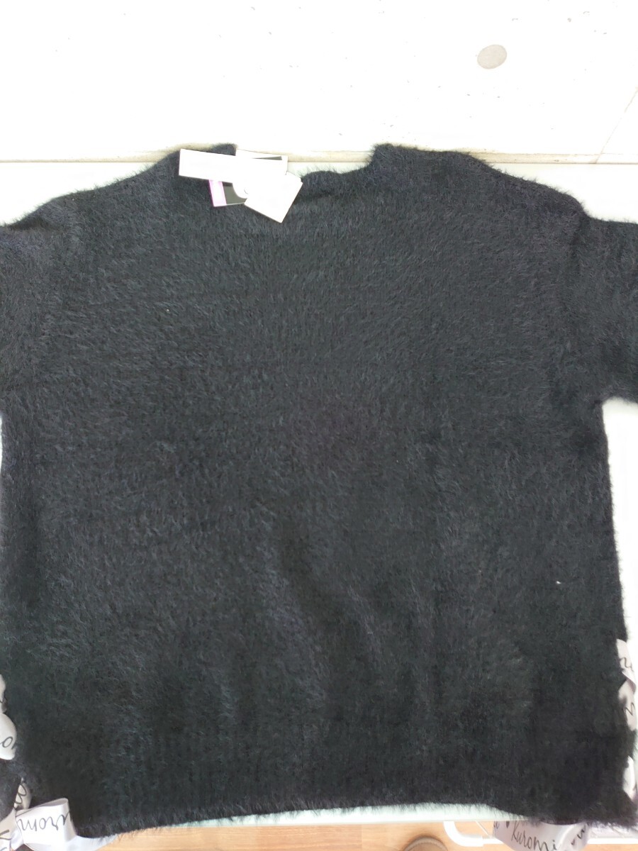 4L クロミ ニット 長袖 ブラック_サムネイル画像8