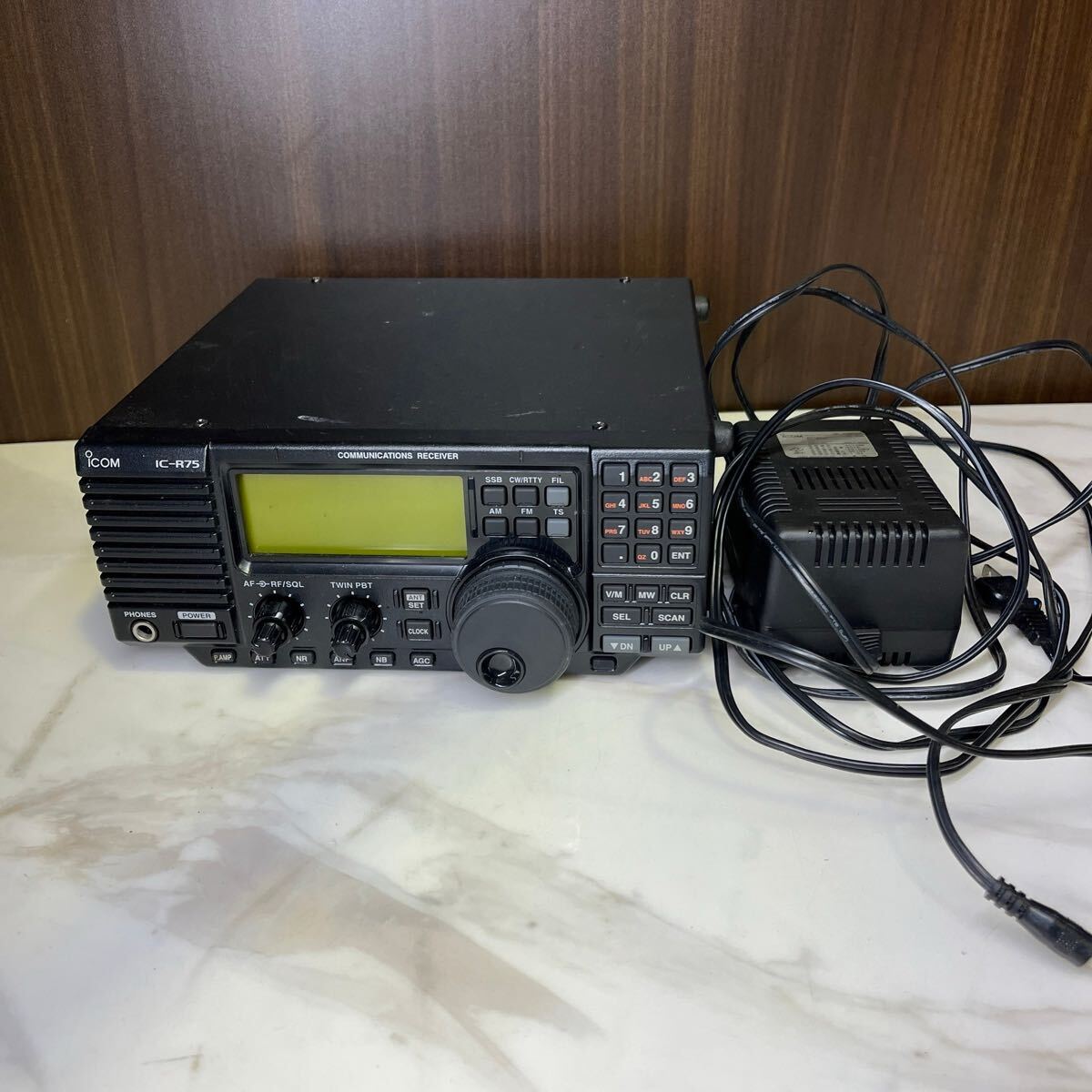 Yahoo!オークション -「icom ic-r75」(受信機) (アマチュア無線 Yahoo!オークション -「icom ic-r75」(受信機) (アマチュア無線