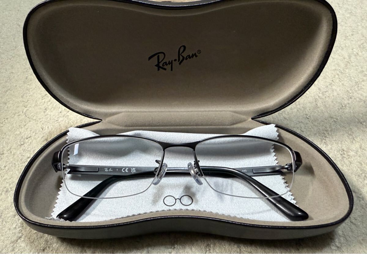 レイバン Ray-Ban メガネ RB6453 2503 55-17 マットブラック 眼鏡 メガネフレーム レイバン Ray-Ban メガネ RB6453 2503 55-17 マットブラック 眼鏡 メガネフレーム