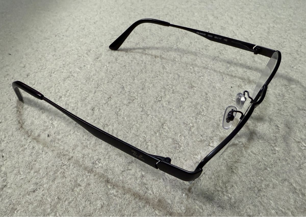 レイバン Ray-Ban メガネ RB6453 2503 55-17 マットブラック 眼鏡 メガネフレーム レイバン Ray-Ban メガネ RB6453 2503 55-17 マットブラック 眼鏡 メガネフレーム
