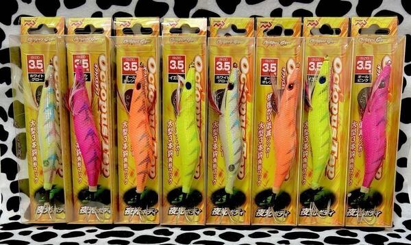 激安釣具 タコエギ8個セット マルシン漁具 ドラゴン オクトパスタップ タコ 釣り 釣具 3.5号 エギ 餌木 送料無料 たこ