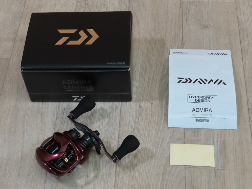 ダイワADMIRA A 100XH 未使用保管品