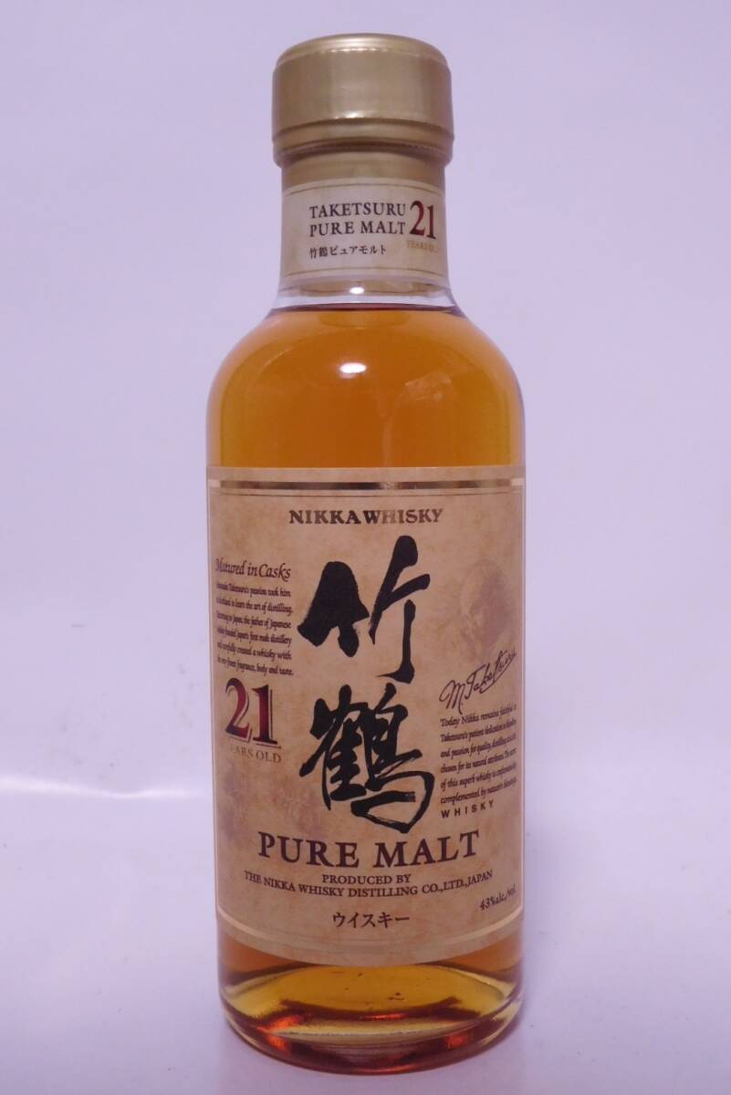 Yahoo!オークション -「竹鶴 21年 180ml」(ウイスキー Yahoo!オークション -「竹鶴 21年 180ml」(ウイスキー
