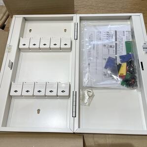 ライオン事務器 キートレーサーキーボックス 壁掛タイプ 10個吊