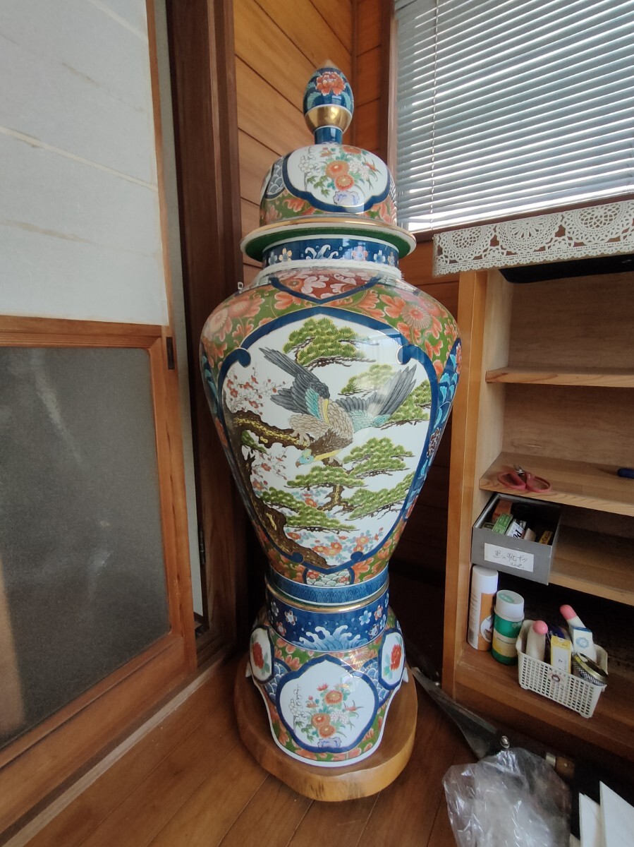 Yahoo!オークション -「有田焼 飾壺」(伊万里、有田) (日本の Yahoo!オークション -「有田焼 飾壺」(伊万里、有田) (日本の
