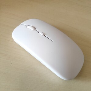 ◎極薄 マウス Bluetooth 無線 光学式ワイヤレスマウス ホワイト