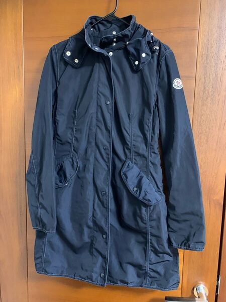 モンクレール argelia 1 ネイビー スプリングコート moncler
