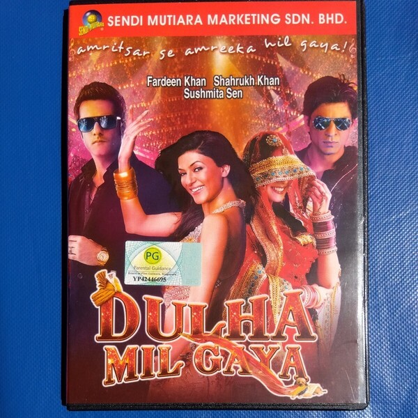 【インド 映画】dulha mil gaya/VCD ビデオCD/not DVD シャー・ルク・カーン ボリウッド ロマンスドラマ ソング ダンス マサラ ヒンディー