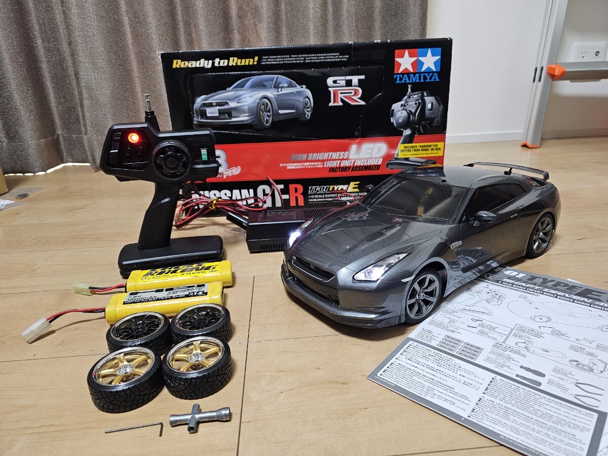 Yahoo!オークション -「tt-01 gt-r」(完成品(電動)) (自動車 Yahoo!オークション -「tt-01 gt-r」(完成品(電動)) (自動車