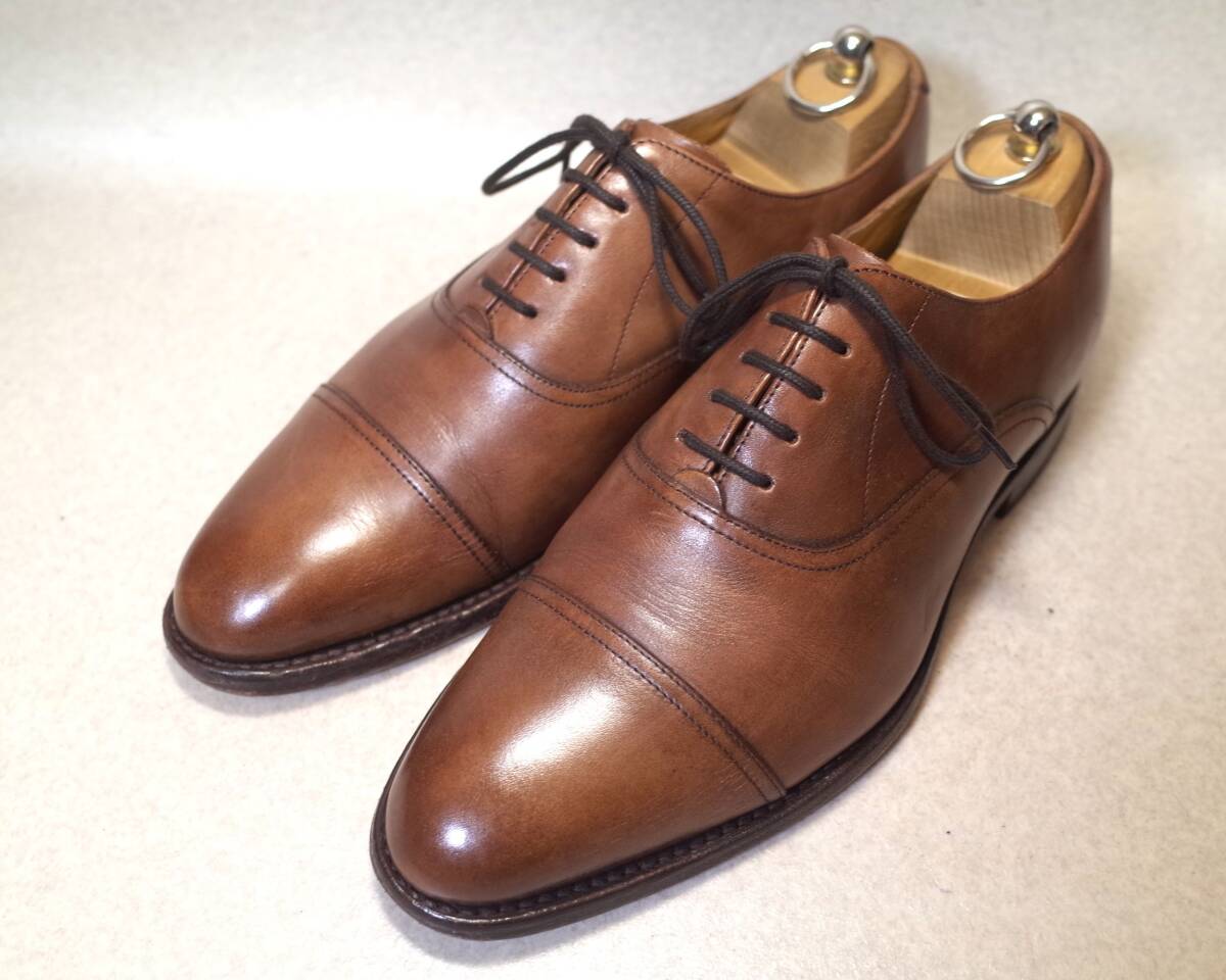高級！英国CHARLES TYRWHITTヴィンテージ28cmレザーシューズ革靴 高級！英国CHARLES TYRWHITTヴィンテージ28cmレザーシューズ革靴
