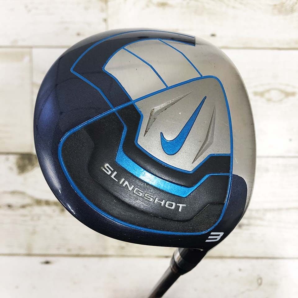 (中古)ナイキ SLINGSHOT フェアウェイウッド 3W 15.5° UNIフレックス 43インチ UST Mamiya 右利き用 Dランク
