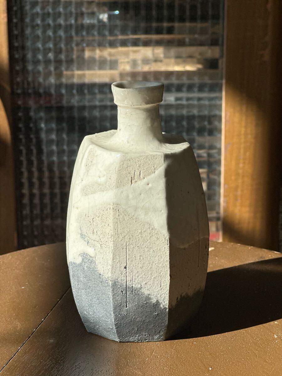 石井隆寛 黒釉 ぐい呑 師 隠崎隆一 茶道具 酒器 c652