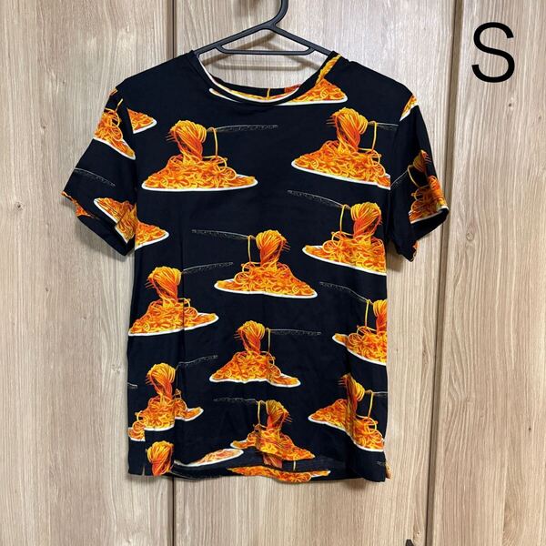 979 paul smith ポールスミス スパゲッティ柄Tシャツ カットソー