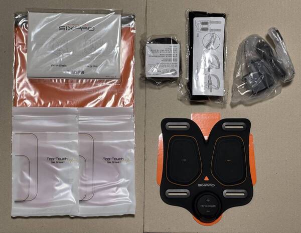 ■MTG SIXPAD シックスパッド アームベルト SP-AR2211F 本体 / 全付属品あり ジェルパッド2セット入り■