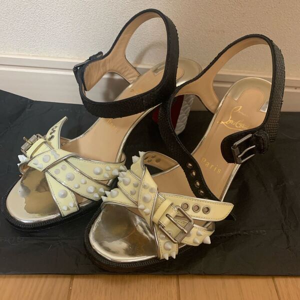 【正規品】Christian Louboutin サンダル アンクルベルト
