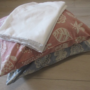 枕 まくら 2個セット そばがら枕 そば殻まくら ソバ枕 34X48㎝ カメリア柄