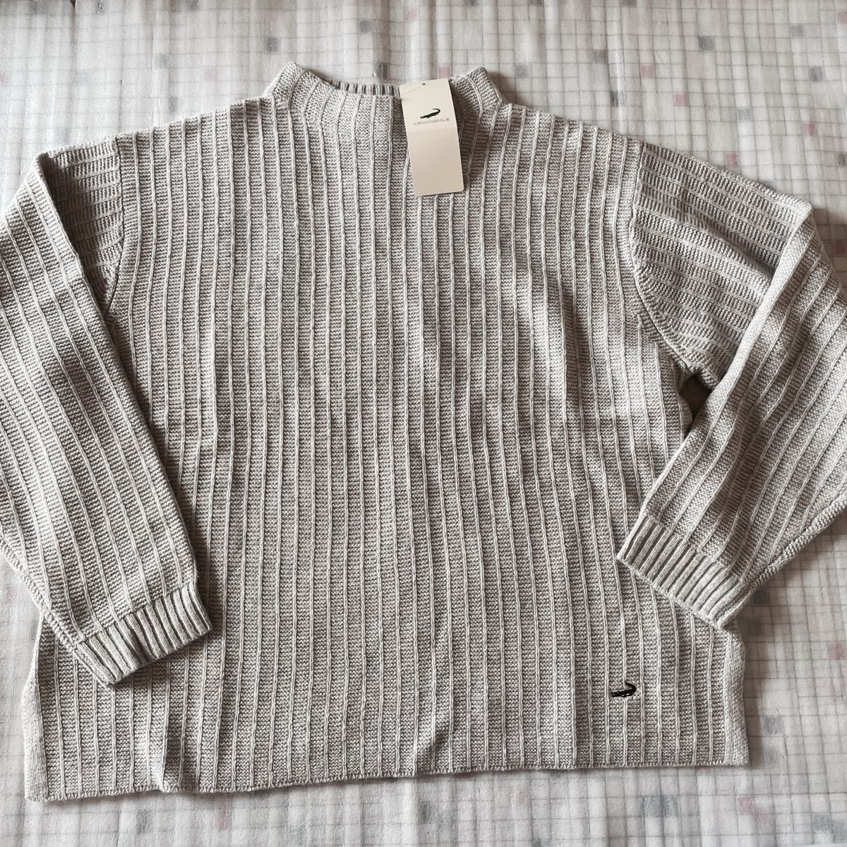 未着用 CROCODILE クロコダイル レディース ボトルネック セーター ニット L
