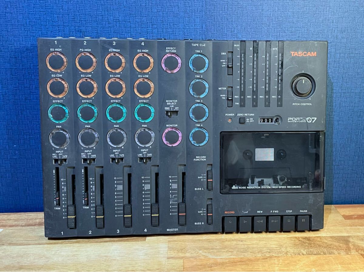 DJ機材 TASCAM PORTA 07 Yahoo!オークション -「tascam porta07」(楽器、器材) の落札