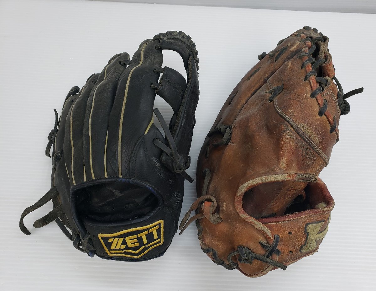 Yahoo!オークション -「ジャンク」(グローブ) (野球)の落札相場