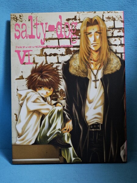 【送料込】峰倉かずや画集 salty‐dog 6 画集/イラスト集/一迅社/ソルティードッグ/最遊記 2009年初版