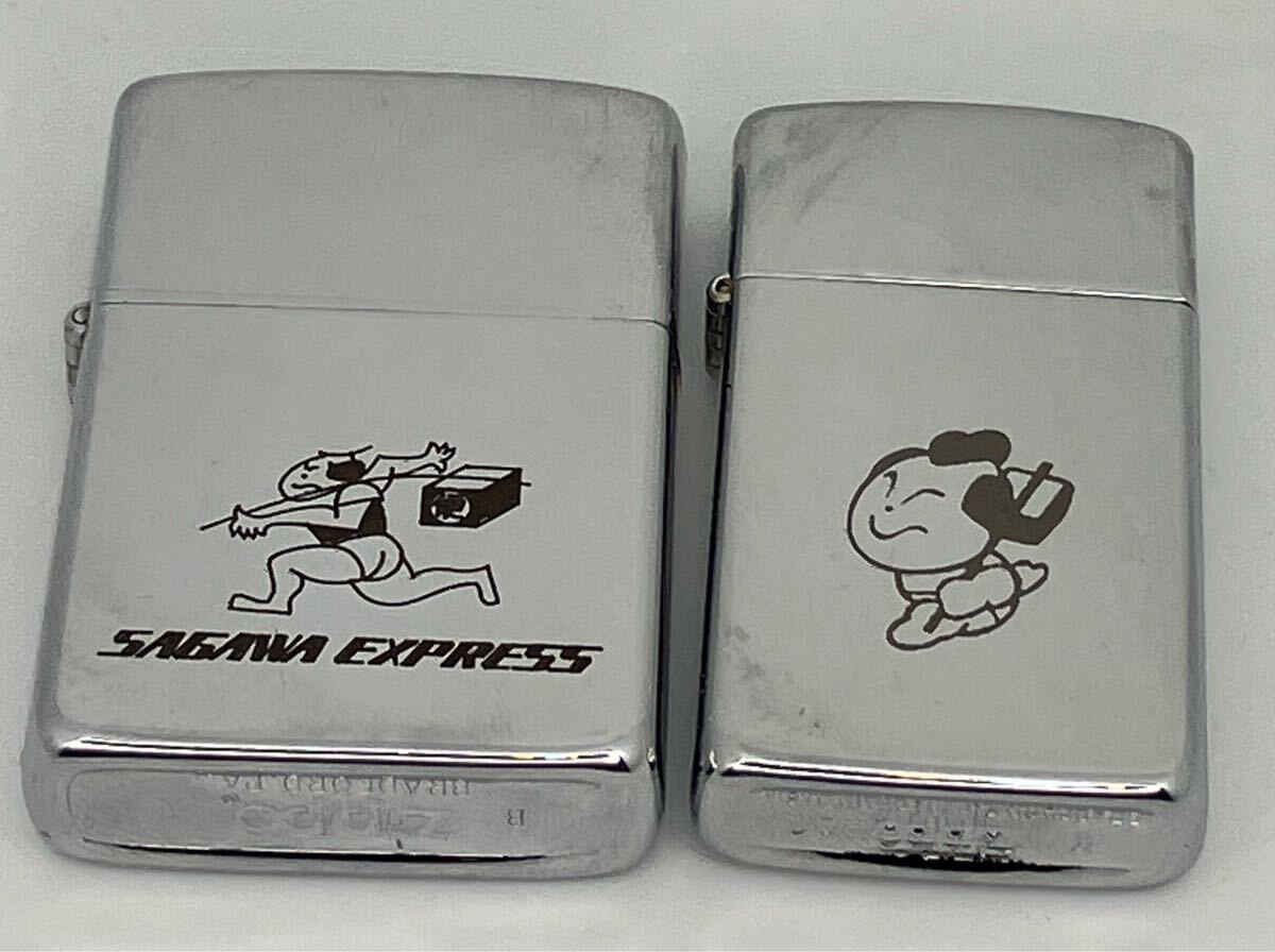 Zippo SAGAWA EXPRESS 佐川急便 飛脚 USED美品 1989年製 ジッポ