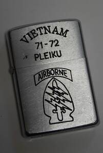 ビンテージ コレクション整理 Vietnam ZIPPO ベトナム ジッポー 本物 グリーベレー AIRBORNE 1972年製