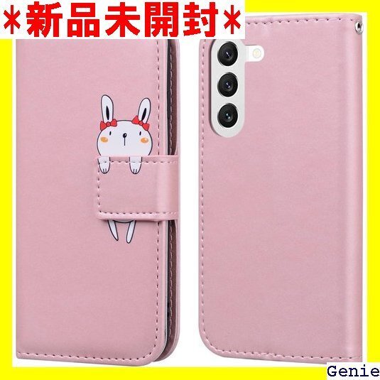 TEDTIKJT Samsung Galaxy S24 ンド機能 Galaxy S24 手帳型 ケース -ピンク 76