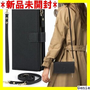 Note20 Ultra ケース 手帳型 ショルダー ィケース カード入れ スマホケース 携帯カバー ブラック 79