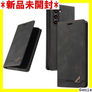 UnivoColors Galaxy S24 SC-5 撃吸収 RFIDブロッキング おしゃれ カバー ブラック 162