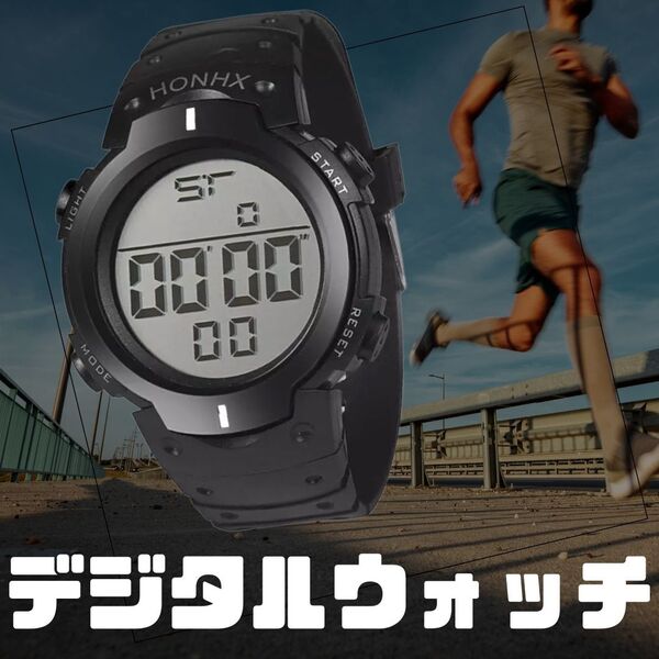 デジタルウォッチ 人気 腕時計 新発売 ユニセックス スポーツ 話題