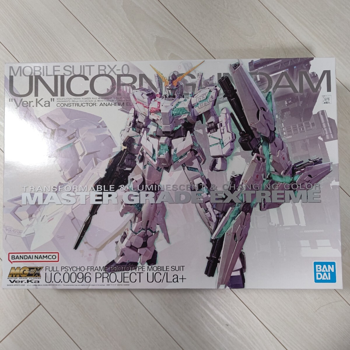Yahoo!オークション -「mgex 1/100 ユニコーンガンダム ver.ka Yahoo!オークション -「mgex 1/100 ユニコーンガンダム ver.ka