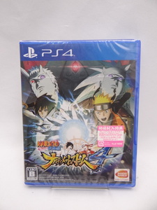☆2547 未開封品 NARUTO-ナルト- 疾風伝 ナルティメットストーム4 - PS4