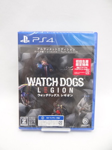 ☆5156 未開封品 ウォッチドッグス レギオン アルティメットエディション - PS4
